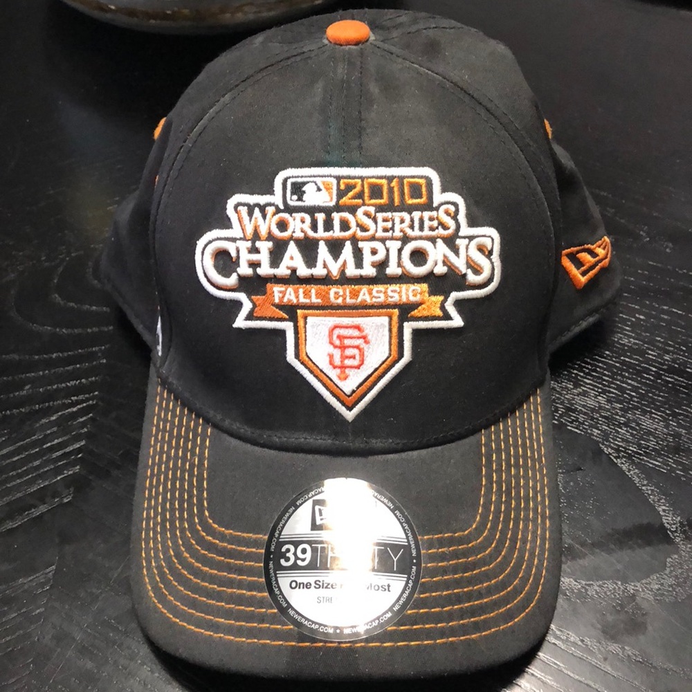 SF GIANTS 2010 WORLD SERIES BASEBALL HAT NWOT